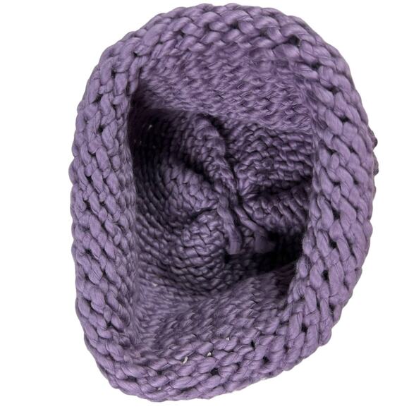 Soft Slouchy Handmade Winter Hat Toque Toboggan Light Purple Gift Idea - Picture 3 of 10